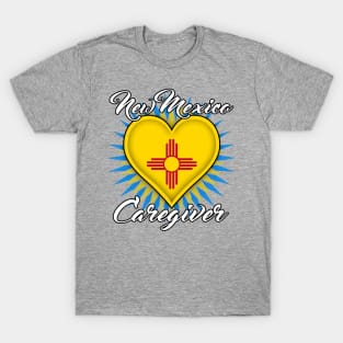 New Mexico caregiver (white font) T-Shirt